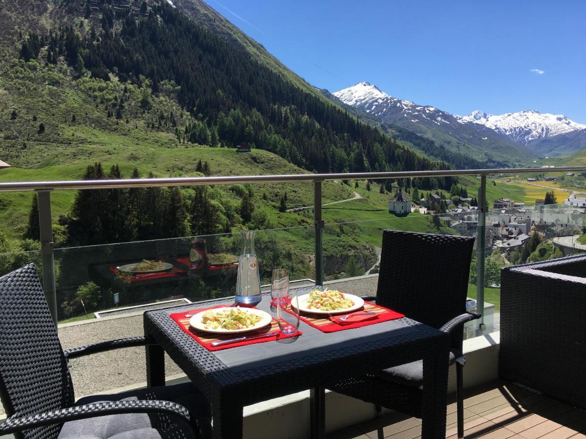 Mountain View Apartment Andermatt Bagian luar foto